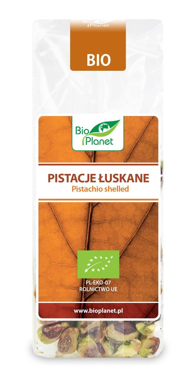 Bio Planet PISTACJE SUROWE NIESOLONE BIO 75 g -