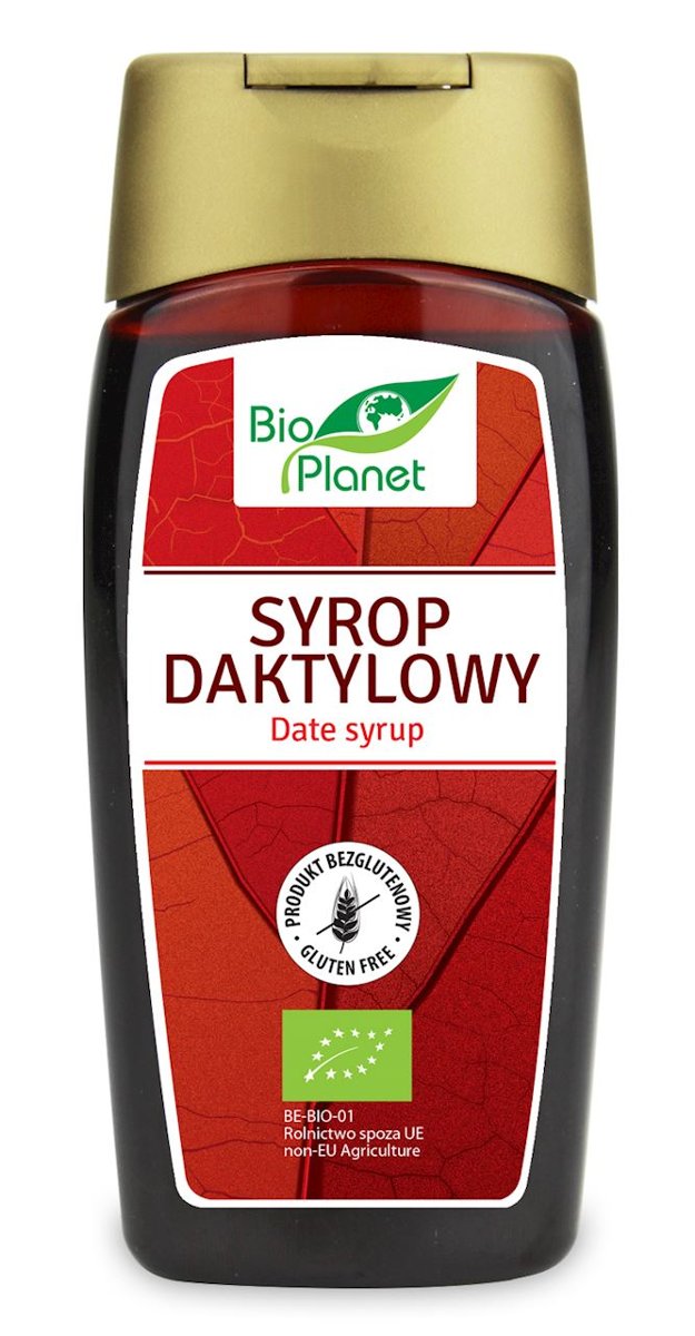 Bio Planet Syrop daktylowy bezglutenowy BIO 250 ml 340 g) 000-F98D-333C7