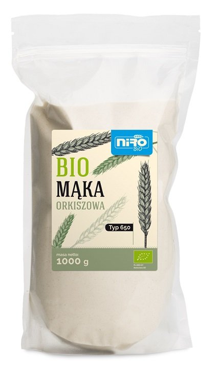 Niro Mąka Orkiszowa Typ 650 BIO 1kg -