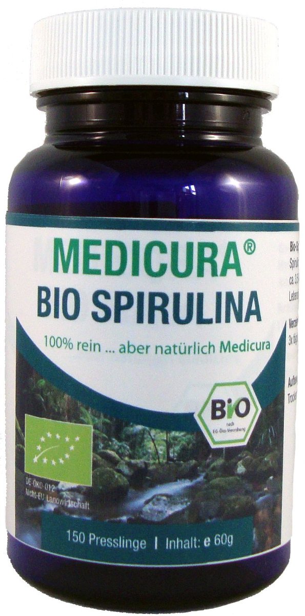 MEDICURA MEDICURA Spirulina 100% BIO 150 tabl. 11BIPMEDSP