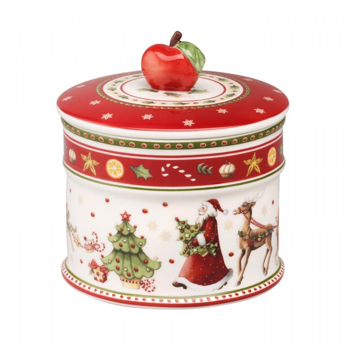 Villeroy & Boch Winter Bakery Delight Małe pudełko na ciastka wymiary: 12 x 11 cm 14-8612-4520