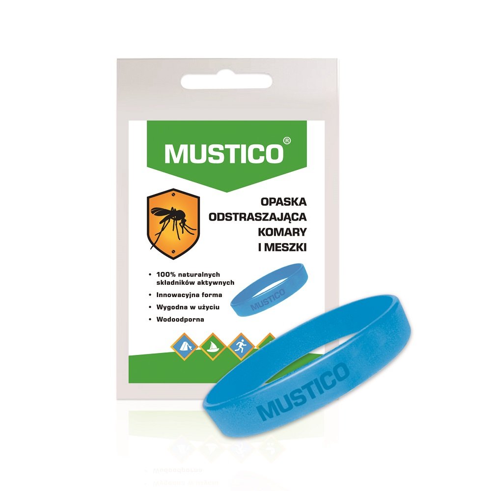Biovena Health MUSTICO Opaska odstraszająca komary i meszki 1 szt 3315061