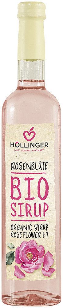 Hollinger SYROP RÓŻANY BIO 500 ml -