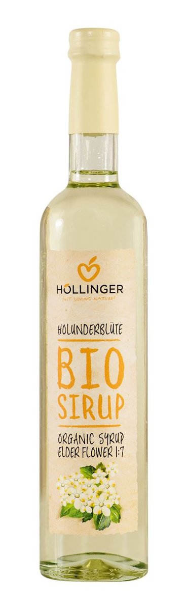 Hollinger (soki, napoje) SYROP Z KWIATÓW CZARNEGO BZU BIO 500 ml - NI-HS-236914