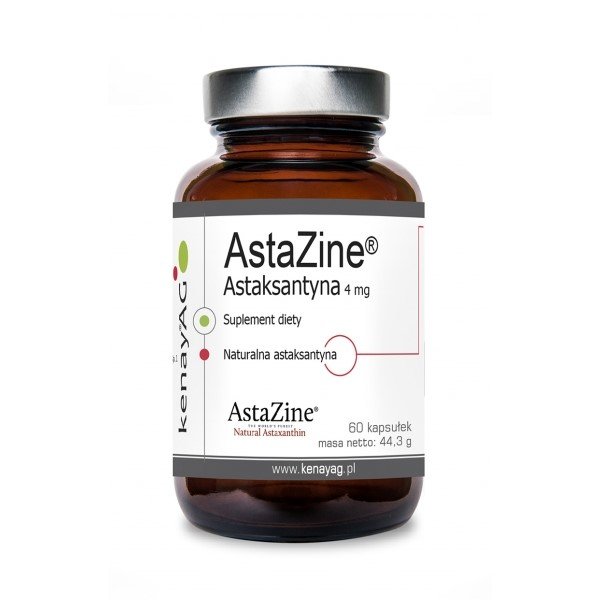 Kenay Astaksantyna AstaZine 4 mg 60 kaps Nowotwór Rak