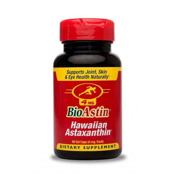 Kenay Cyanotech Astaksantyna Hawajska Bioastin Hawaiian Astaxanthin 4mg 60 Kapsułek