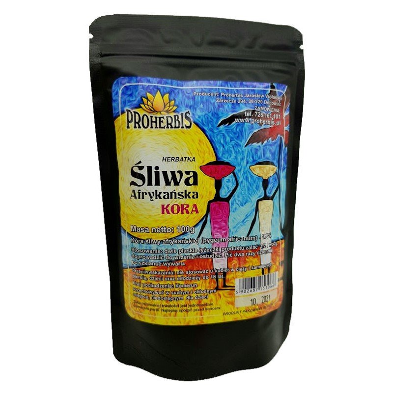 YUCCA Yucca Śliwa Afrykańska Kora 100g