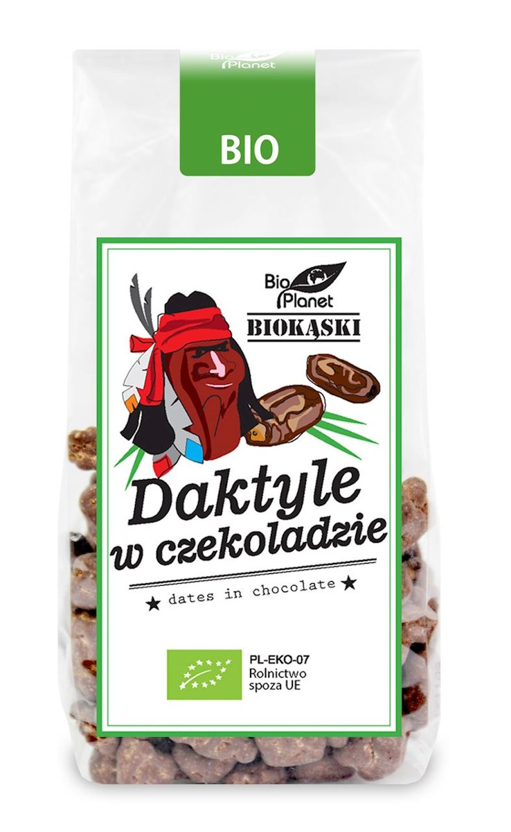 Bio Planet Daktyle w surowej czekoladzie BIO 100g 11BIPBIPDS