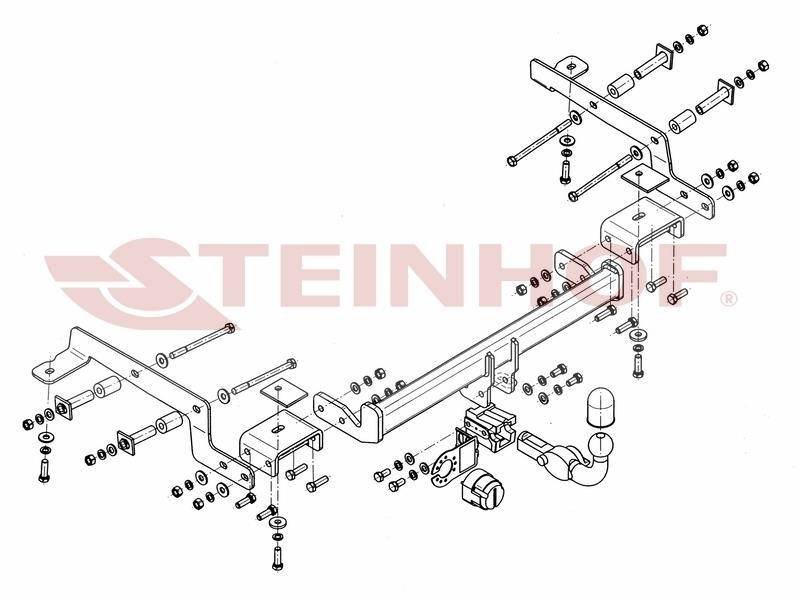 Hak holowniczy Steinhof N-083
