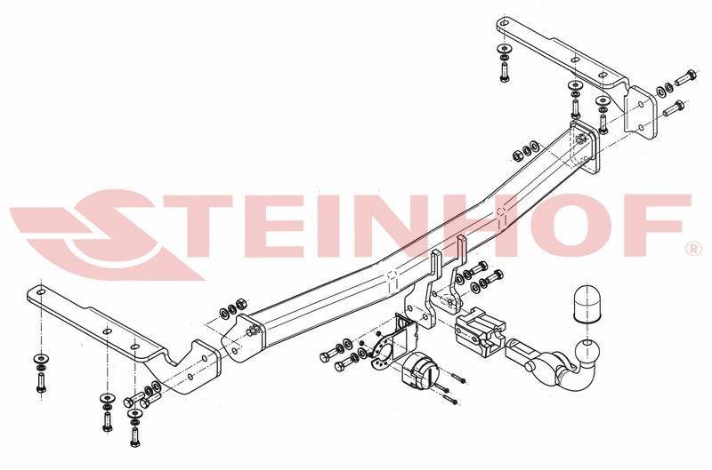 Hak holowniczy Steinhof T-142