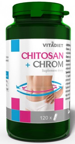 VITADIET VITADIET CHITOSAN + CHROM 120 KAPS.