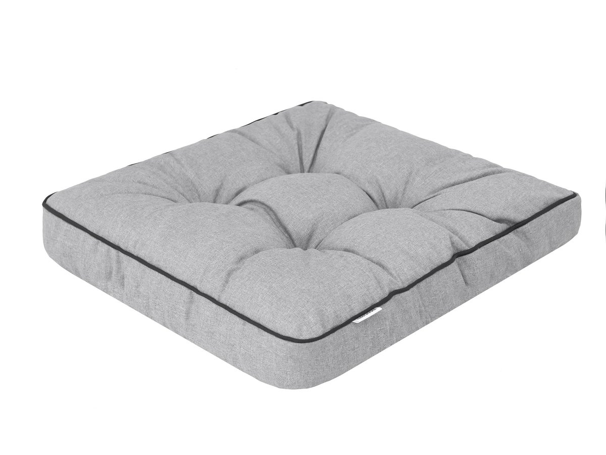 Poduszka na meble ogrodowe, Klara, Popiel Ekolen, 49x47 cm