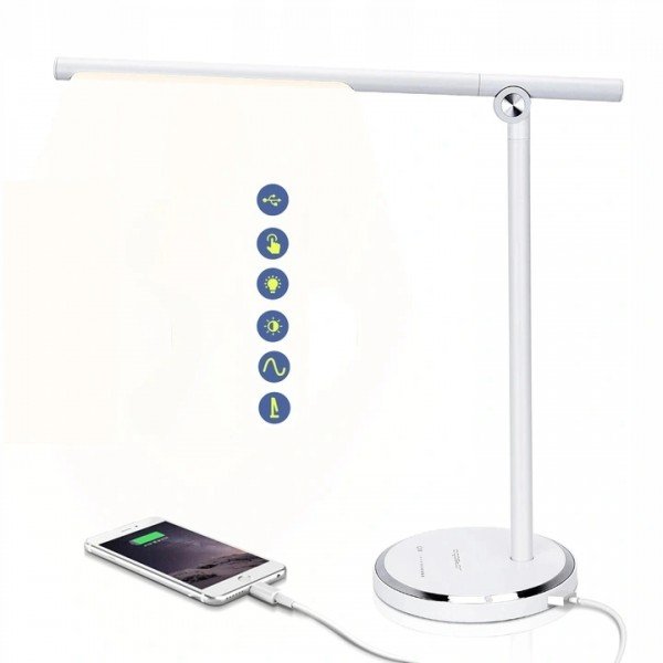 Lampa biurkowa Aigostar Anna 8W White