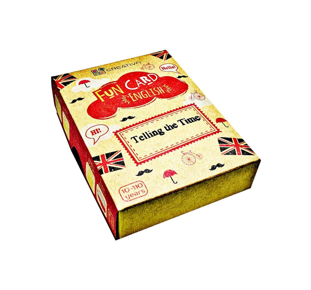 CREATIVO Fun Card English Telling the Time