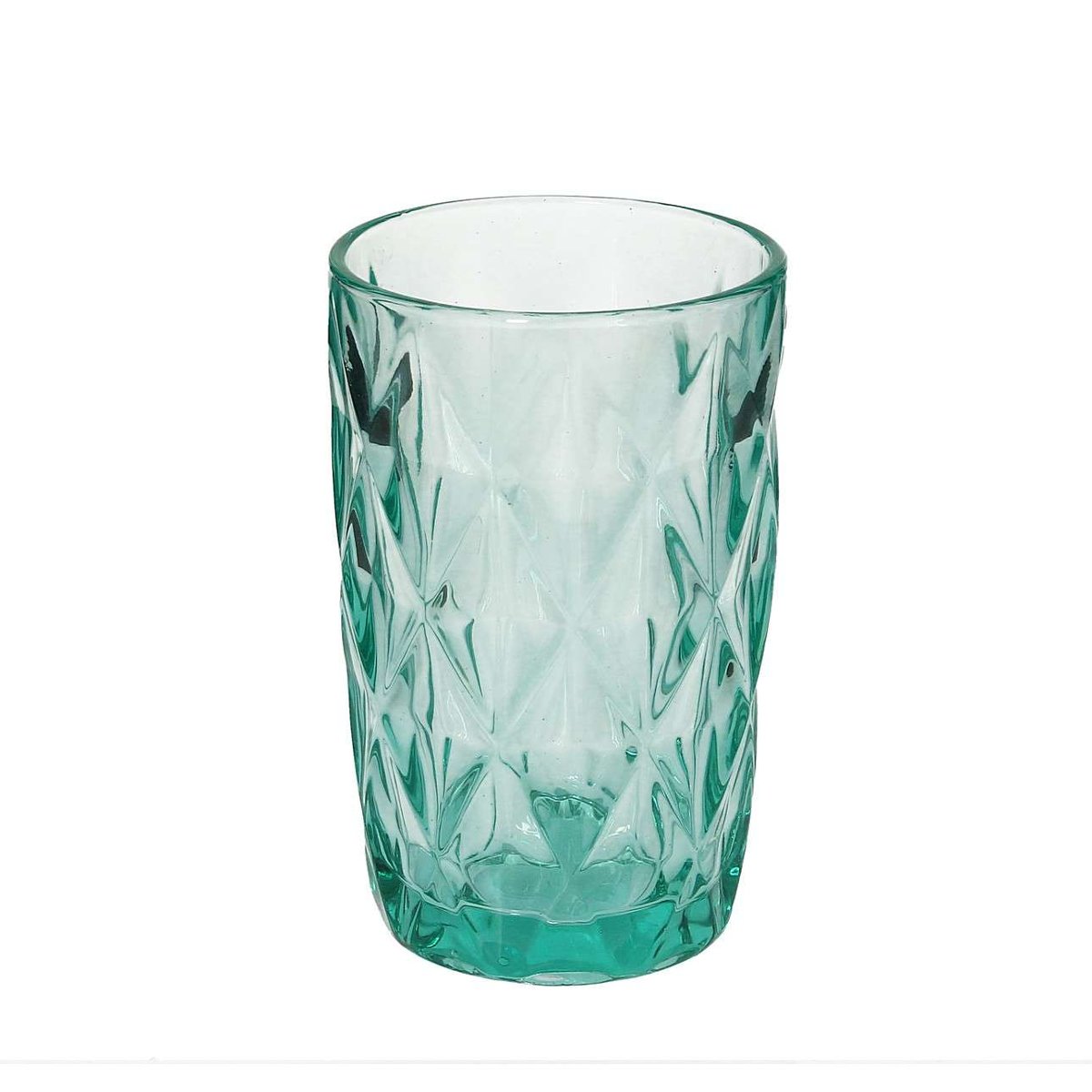 Dekoria pl pl Szklanka Basic Turquoise 350ml 8 x 12,5cm 814-134