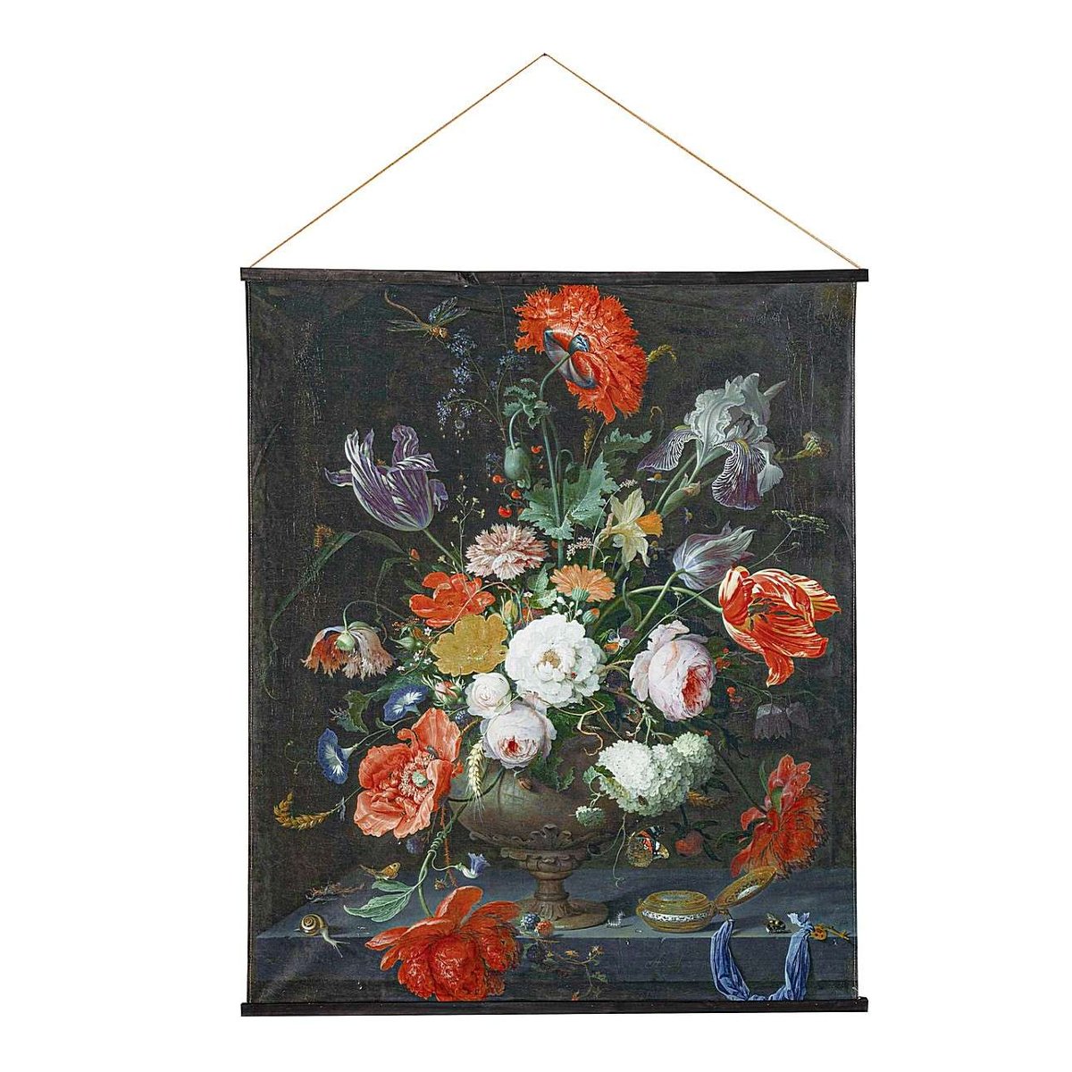Dekoria pl pl Kakemono Flowers 124x148cm 124 x 1,5 x 148 cm 814-137