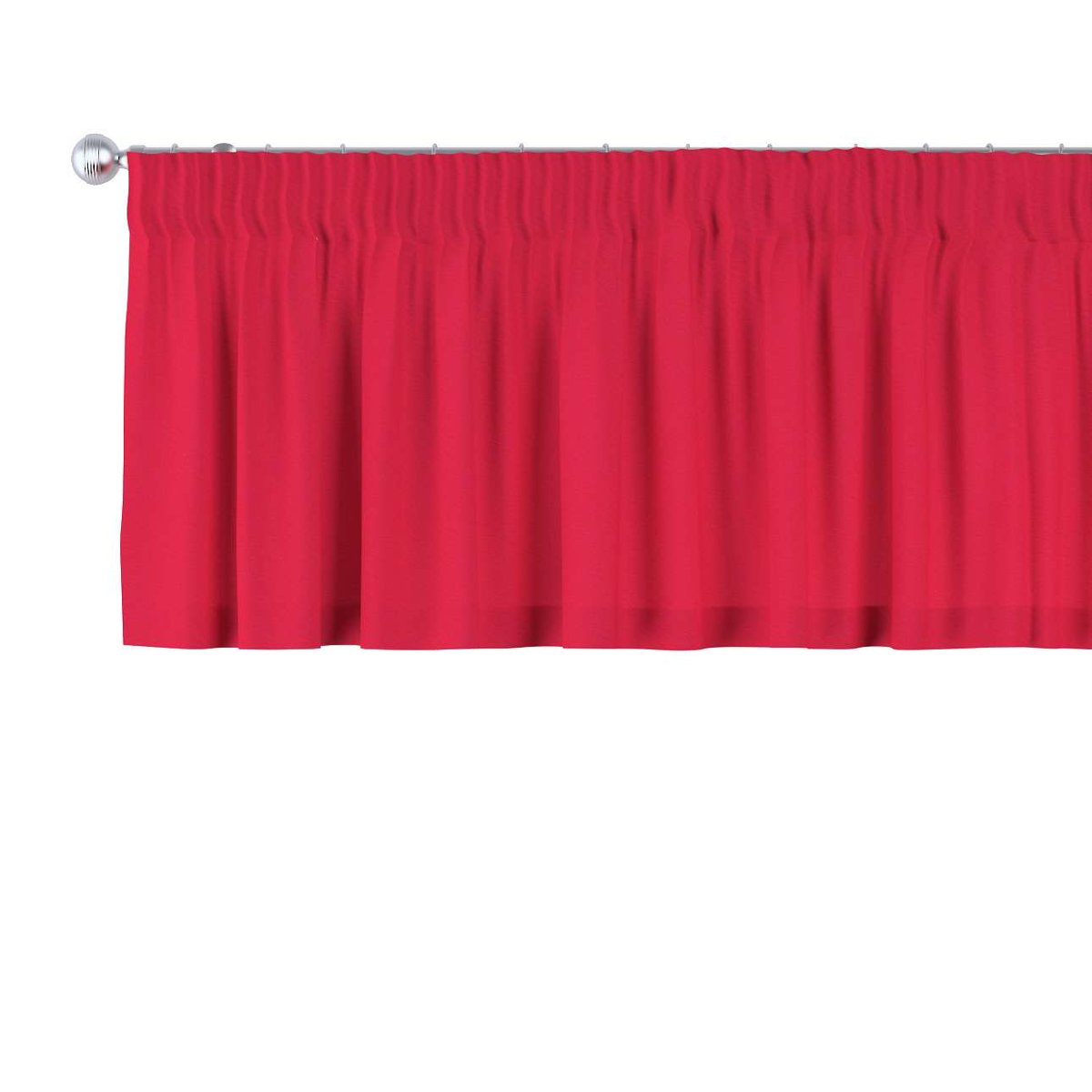 Dekoria Lambrekin na taśmie marszczącej czerwony 390 × 40 cm Quadro 397-136-19
