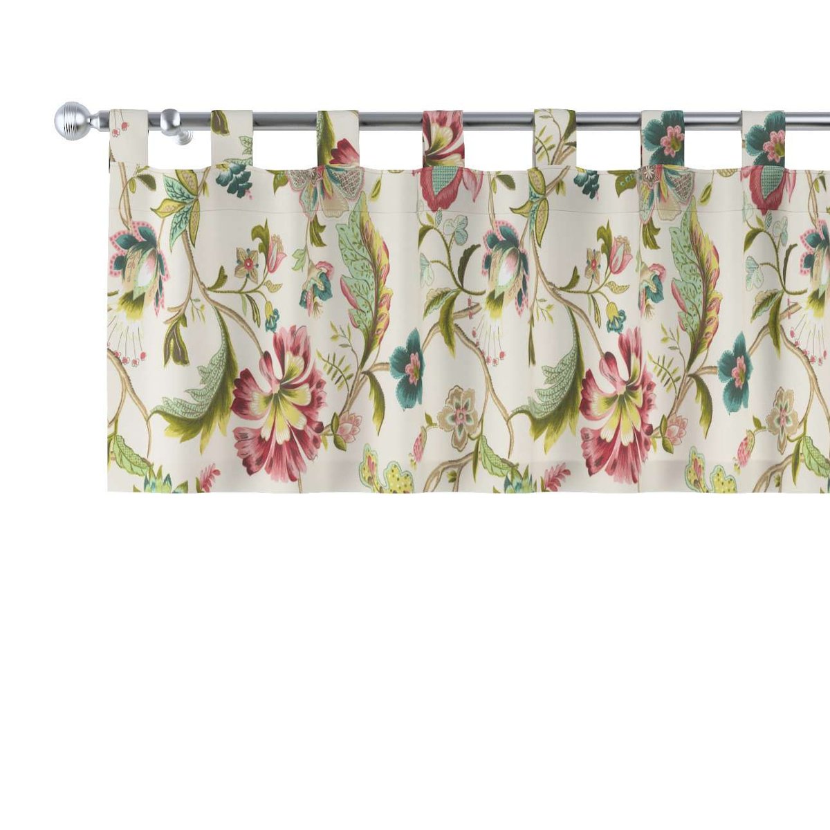 Dekoria Lambrekin na szelkach kolorowe kwiaty na jasnym tle 260 × 40 cm Londres 1357-122-00