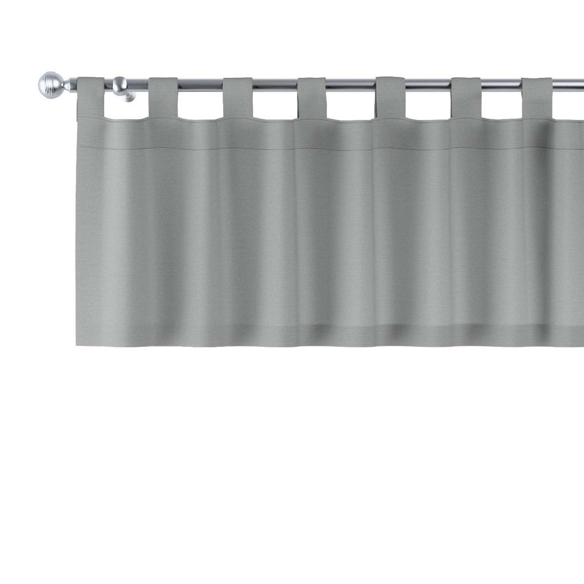 Dekoria Lambrekin na szelkach szary 390 × 40 cm Loneta 1358-133-24
