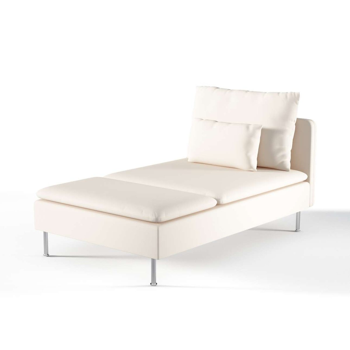 Dekoria pl pl Pokrowiec na szezlong Söderhamn kremowa biel 93 x 151 x 83 cm Etna 1009-705-01