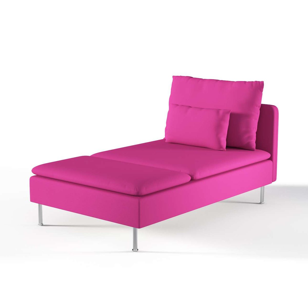Dekoria pl pl Pokrowiec na szezlong Söderhamn amarant 93 x 151 x 83 cm Etna 1009-705-23