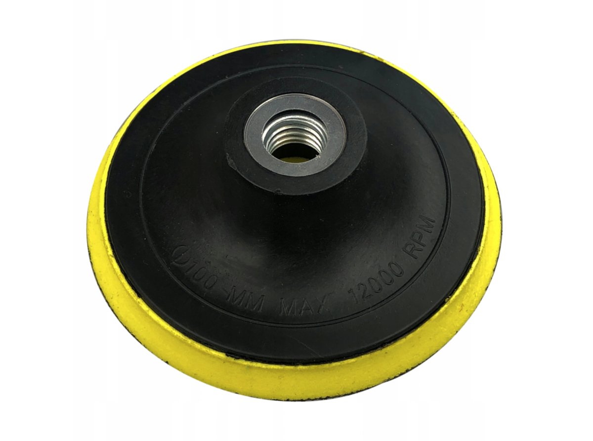 UCHWYT DYSK POLERSKI VELCRO RZEP 100 MM M14 PIANKA