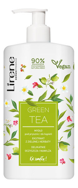 Lirene Green Tea Vegan Mydło pod prysznic 500