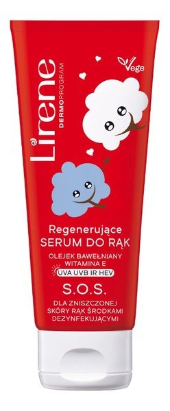 Lirene Regenerujące serum do rąk S.O.S. - 75 ml LIRSRO7ML