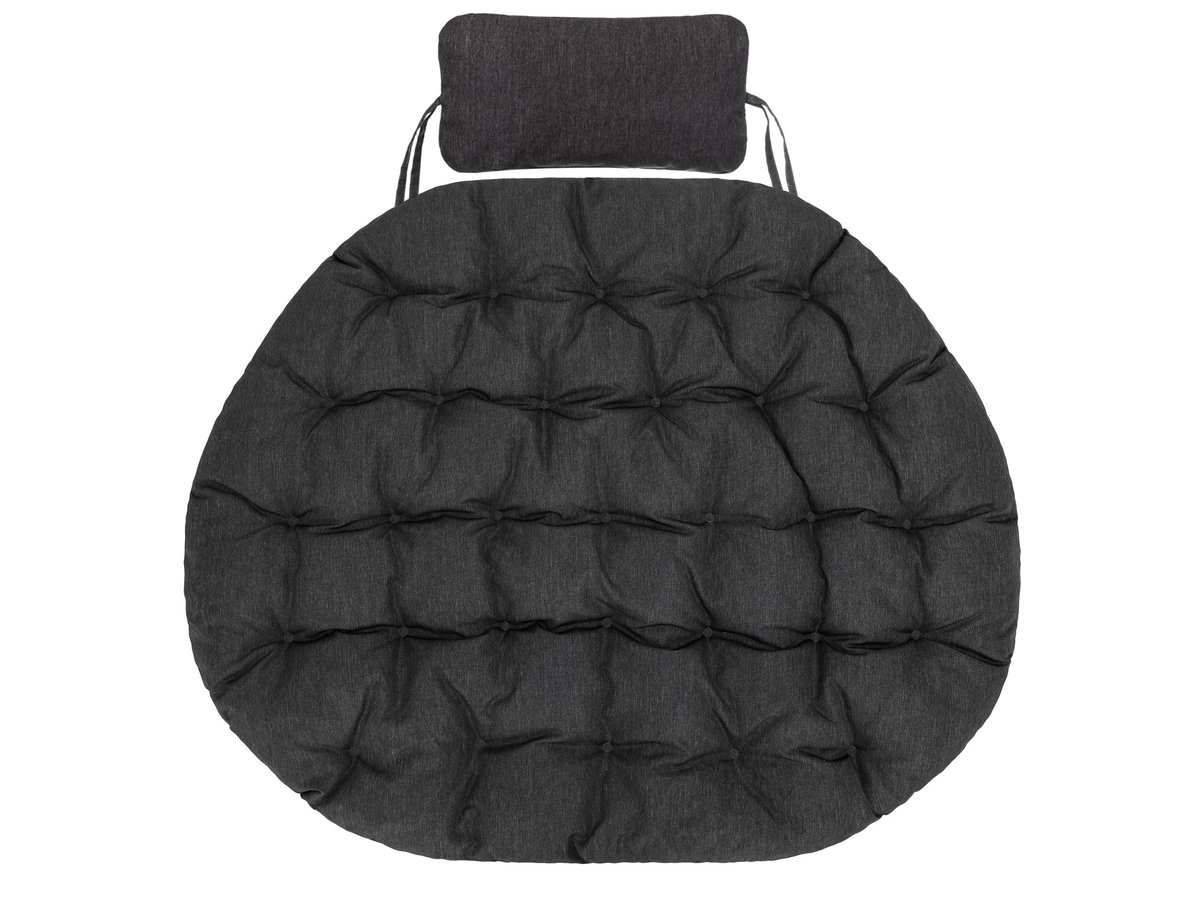 Poduszka na fotel wiszący, Moon, Czarny, 100x128 cm