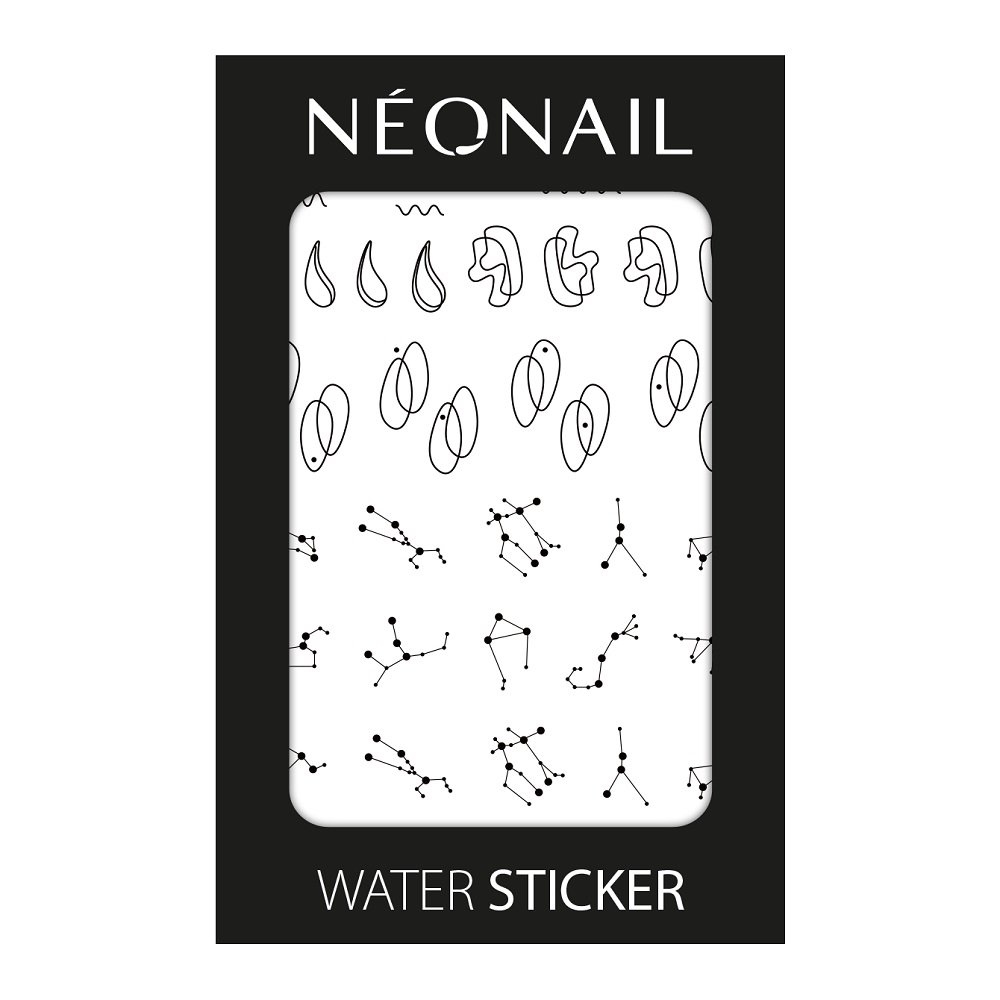 Neonail Naklejki wodne - water sticker - NN03