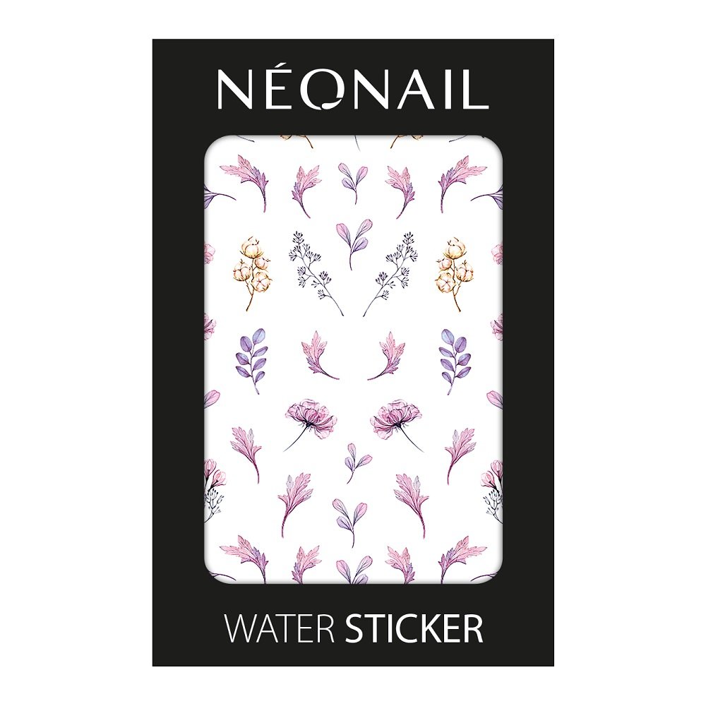 Neonail Naklejki wodne - water sticker - NN08