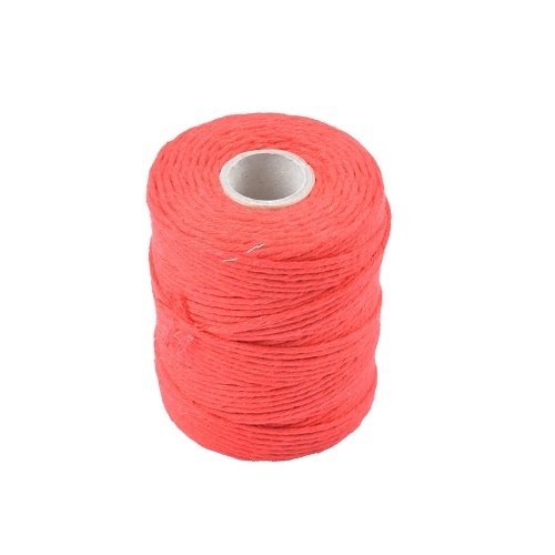 SZNUREK BAWEŁNIANY CZERWONY 250G 2MM