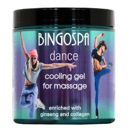 BingoSpa Chłodzący żel do masażu wzbogacony żeń-szeniem i kolagenem - Massage Gel Enriched With Ginseng And Collagen
