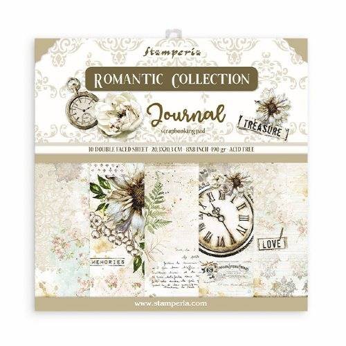 Papiery do scrapbookingu, Romantic JOURNAL 20x20 cm