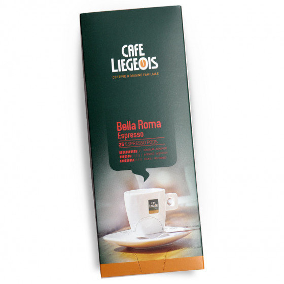 Café Liégeois Kawa w tabletkach Café Liégeois Bella Roma, 25 szt. CL Bella Roma 25 units