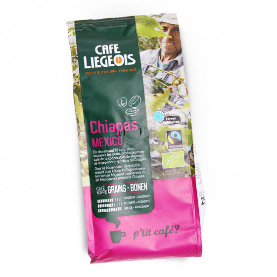 Café Liégeois Kawa ziarnista Café Liegeois Chiapas, 250 g Chiapas 250 g