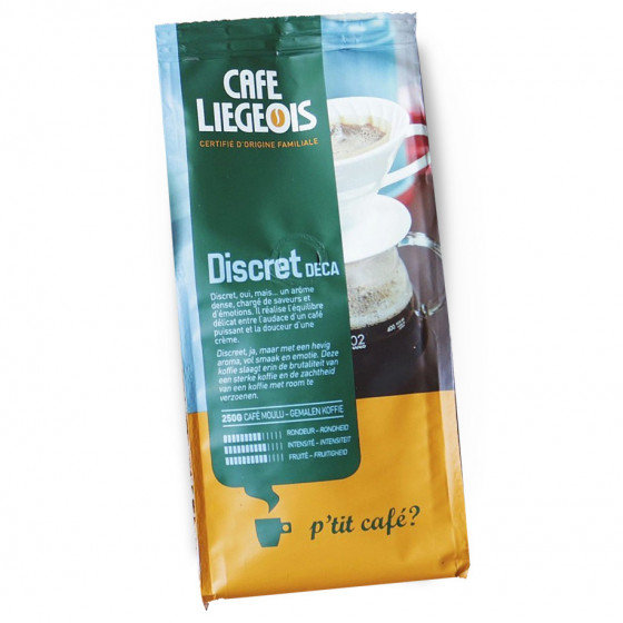 Kawa mielona Café Liégeois „Discret Deca“, 250 g