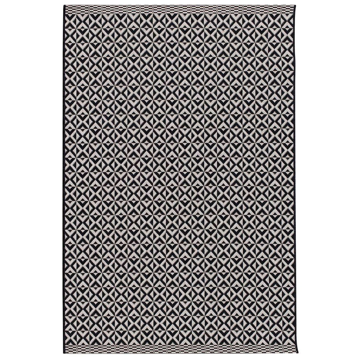 Dekoria pl pl Dywan Modern Geometric black/wool 200x290cm 200 × 290 cm 802-97