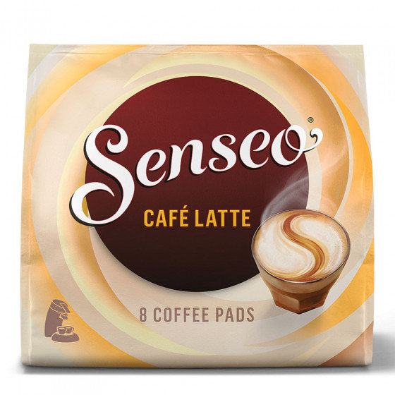 Senseo JDE kawa w saszetkach Jacobs-Douwe Egberts LT Cafe Latte, 8 szt. Café Latte