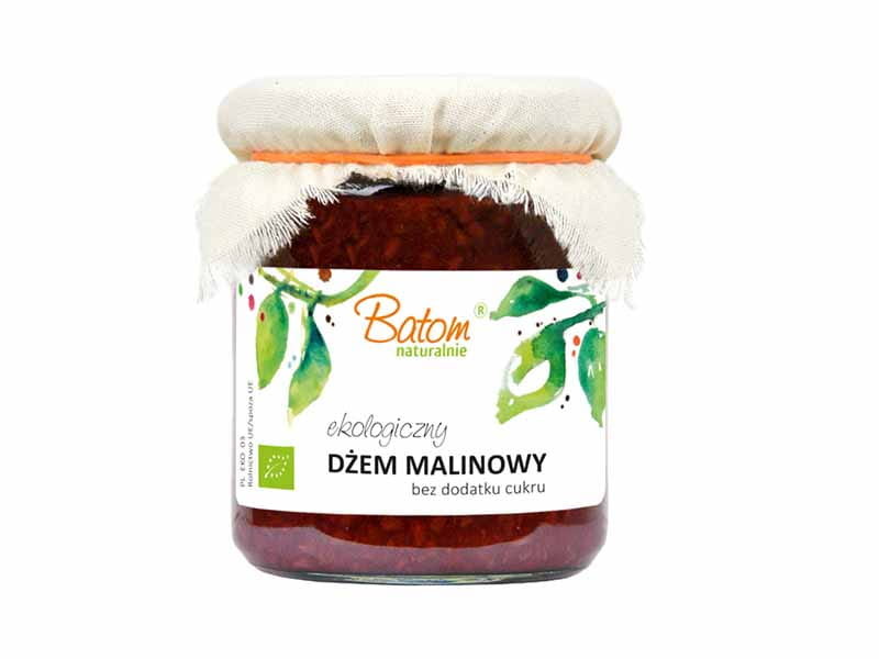 Batom DŻEM MALINOWY B/C BIO 270 g