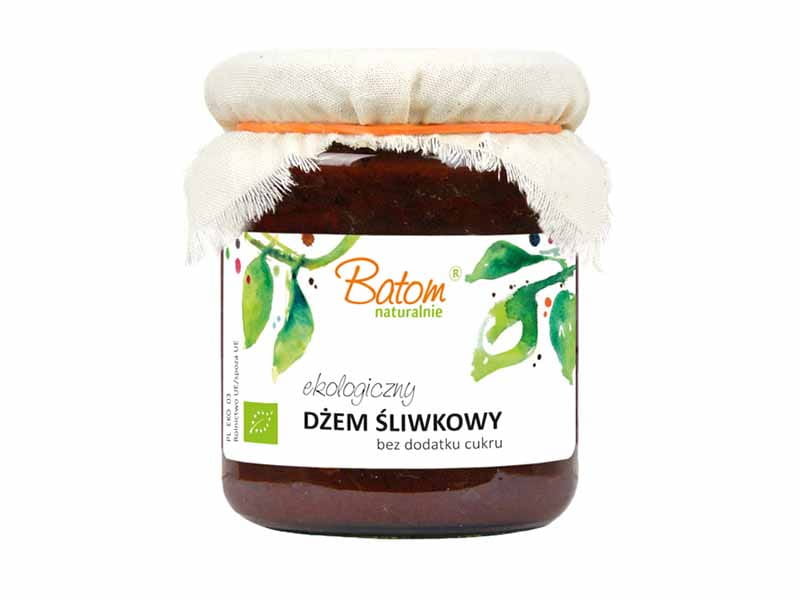 Batom DŻEM ŚLIWKOWY B/C BIO 260 g