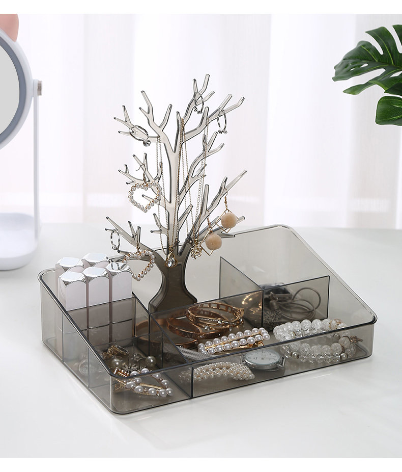 Stojak Organizer Na Biżuterię Kosmetyki Jeleń