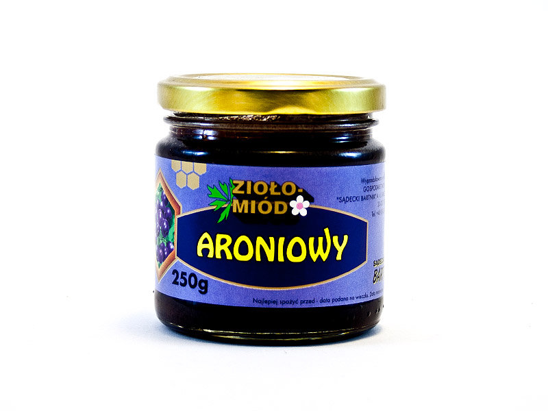 BARTNIK Ziołomiód aroniowy - 250g 02635