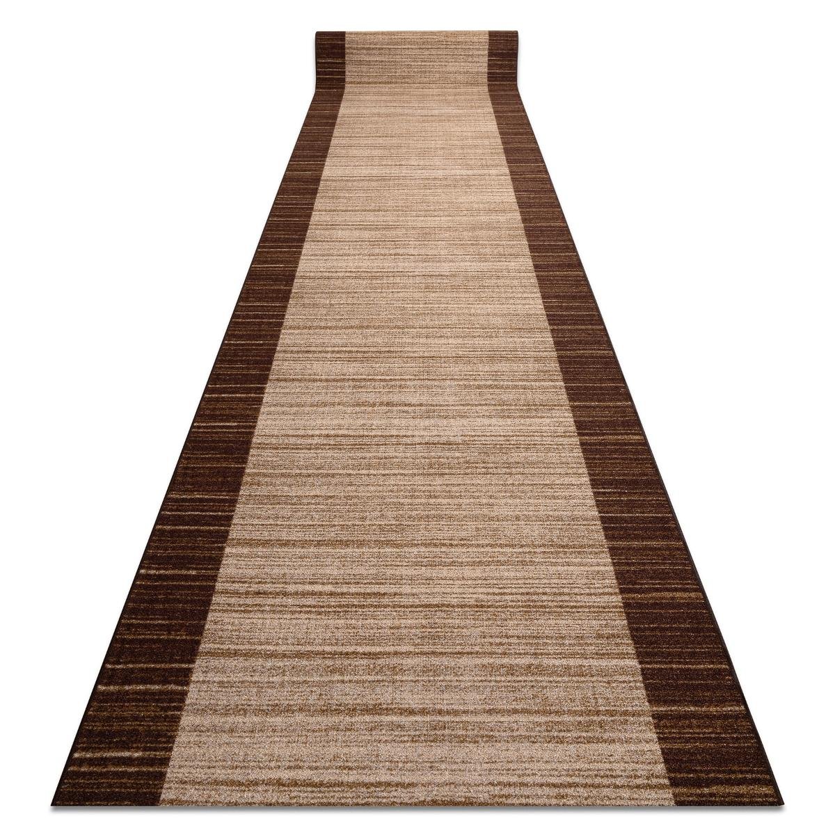 CHODNIK PODGUMOWANY 120 cm STREIFEN brąz, 120x120 cm