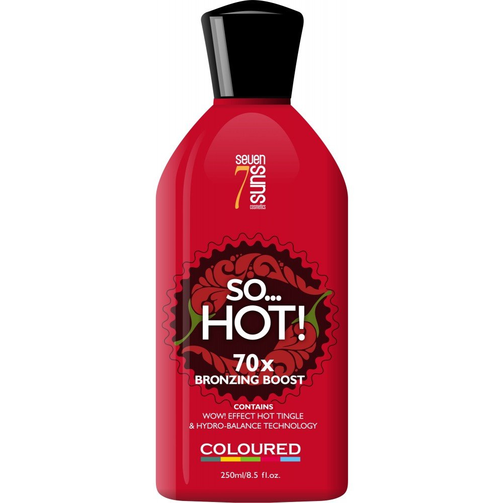 7suns so Hot! kosmetyk do opalania solarium 250ml