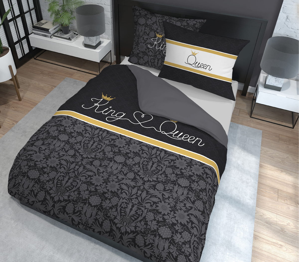 Detexpol Pościel 160x200 holenderska Król Królowa 3512A160_20210303181300
