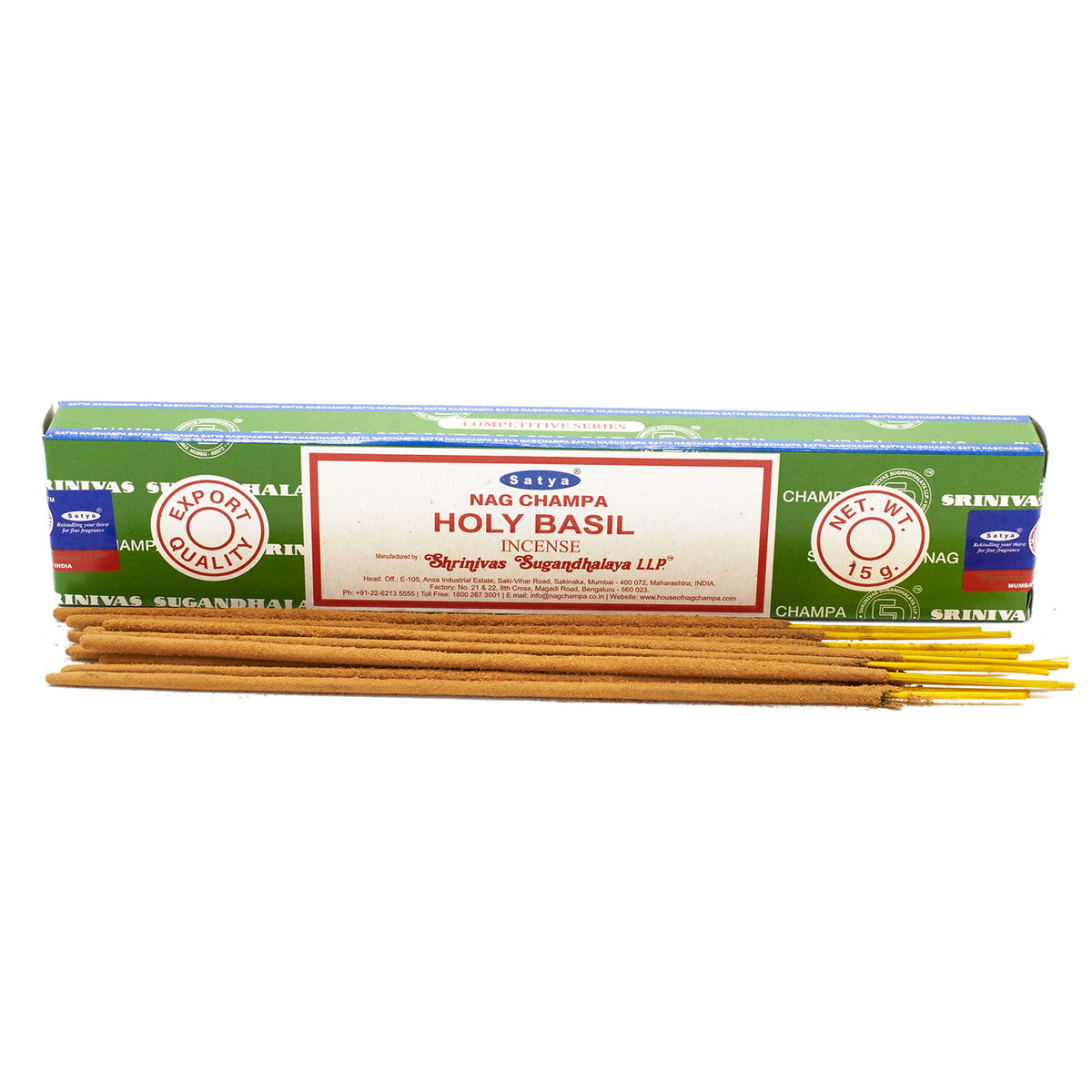 Kadzidełka Satya - ŚWIĘTA BAZYLIA Holy Basil, Tulsi - 15 g