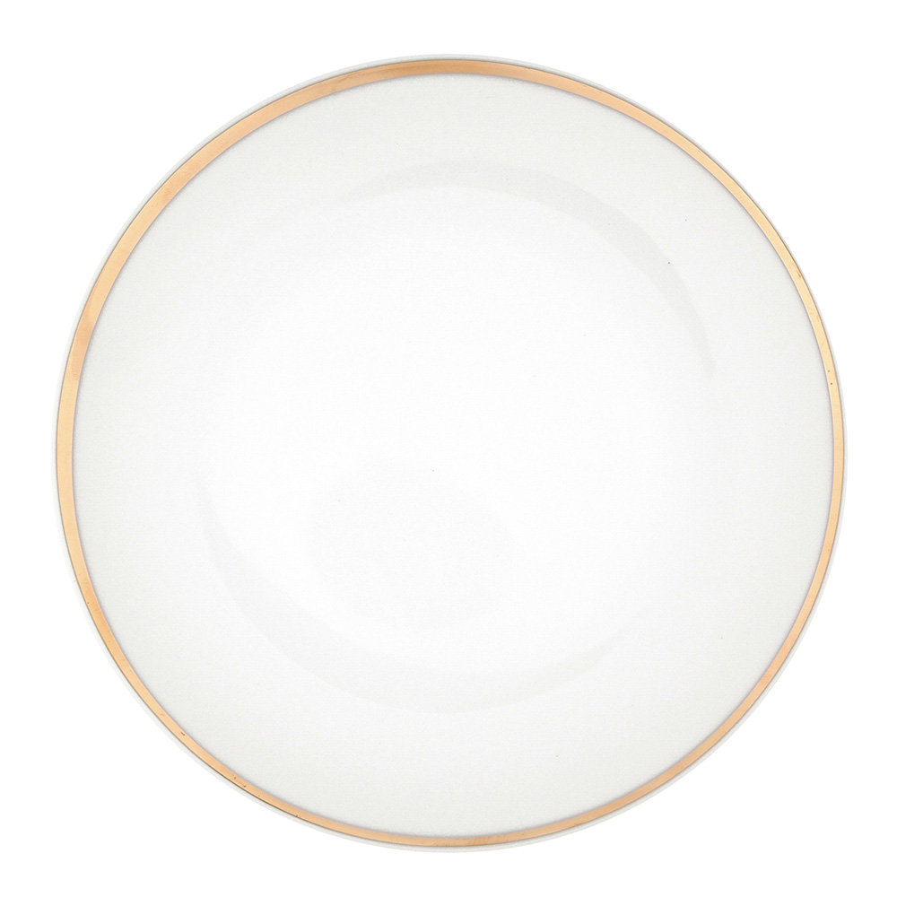 Altom MARIAPAULA MODERNA GOLD TALERZ PŁYTKI 24CM 5907508130404
