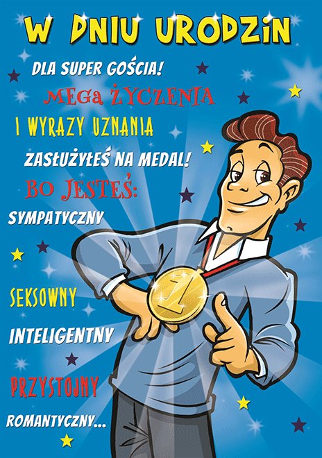 Kartka urodzinowa dla kolegi, Comic 8
