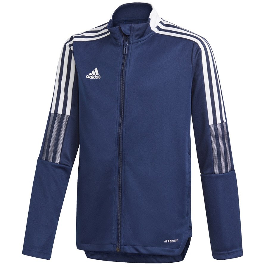 Adidas, Bluza dziecięca, TIRO 21 Track Jacket Junior GK9662, granatowy, rozmiar 140